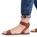 Madewell Shoes | Madewell Boardwalk Ankle Strap Leather Sandals 8.5 | Color: Brown/Tan | Size: 8.5