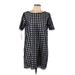 CATHERINE Catherine Malandrino Casual Dress - Mini: Blue Print Dresses - Women's Size 12