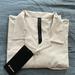 Lululemon Athletica Shirts | Lululemon Airing Easy Short Sleeve Shirt. Bone (Off White), Size Men's Xl | Color: Cream/White | Size: Xl