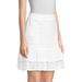 Michael Kors Skirts | Michael Kors Womens White Lace Knee Length Pencil Skirt Petites Size: P | Color: White | Size: 0