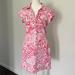 Lilly Pulitzer Dresses | Lilly Pulitzer Rayna Polo Dress Medium | Color: Pink/White | Size: M