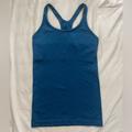 Lululemon Athletica Tops | Lululemon Blue Tank Top Size 4 | Color: Blue | Size: 4