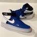 Nike Shoes | Nike Air Force 1 High Lv8 2 (Gs) 7y | Color: Blue/White | Size: 7bb