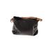 Vera Pelle Leather Shoulder Bag: Black Bags