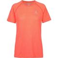 ODLO Laufshirt Damen Kurzarm Essential Seamless I Sport Shirt I Sport Oberteil I Fitness Shirt