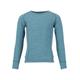 Funktionsshirt ZIGZAG "Pattani Wool" Gr. 128, blau (frostblau) Kinder Shirts Tops mit hohem Merinowolle-Anteil