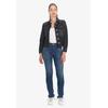 Slim-fit-Jeans LE TEMPS DES CERISES "PULPHIRE", Damen, Gr. 28, EURO-Größen, blau, 92% Baumwolle, 6% Synthetik, 2% Elasthan, Jeans, mit modischer Waschung