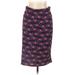 Lularoe Casual Midi Skirt Midi: Purple Bottoms - Women's Size Large