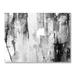 DecorumBY Moment in Time - Unframed Print Metal in Gray/White | 30 H x 40 W x 1.5 D in | Wayfair Abstract Art - "Moment in Time" AL 30x40"