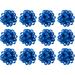 The Holiday Aisle® PMU Decorative Large Confetti Gift Bows in Blue | 4.25 W x 4.25 D in | Wayfair 3E53F4BA5E454C7EBC5CB0B804B2BBB3