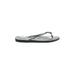 Havaianas Flip Flops: Silver Shoes - Women's Size 7 - Open Toe