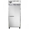 Continental 1RXSNSS 36 1/4" 1 Section Reach In Refrigerator, (1) Right Hinge Glass Door, Top Compressor, 115v, Silver