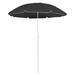 Arlmont & Co. Outdoor Parasol w/ Steel Pole Sand Garden Beach Umbrella Multi Colors Metal in Gray | 69.49 W x 69.49 D in | Wayfair