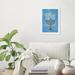 The Holiday Aisle® Holiday & Seasonal Modern Hanukkah II Global Inspired Paper Wall Art Print Paper in Blue | 21 H x 15 W x 0.8 D in | Wayfair