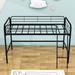 Isabelle & Max™ Albertus Twin Size Metal High Loft Bed Metal in Black/Gray | 50.2 H x 41.2 W x 77.9 D in | Wayfair 301211A0783C411F9485217D2B68442F