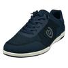 Slip-On Sneaker BUGATTI, Herren, Gr. 45, blau, Textil, casual, Schuhe, Slipper, Business Schuh mit bugatti Logo-Icon