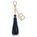 Monogram Crystal Tassel Charm