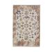 Wahi Rugs Transitional Wool/viscose Hand Knotted Rug 3.3x4.10 - 3'4" x 5'