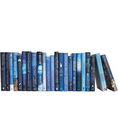 Books Blue Decorative Accessories: Blue Jean Dust Jacket Color By The Foot