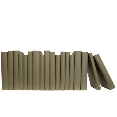 Books Green Decorative Accessories: Olive Wrapped Color By The Foot