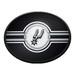 San Antonio Spurs 18'' x 14'' Slimline Illuminated Striped Oval Wall Sign