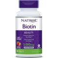 Natrol Biotin 5,000mcg 90 Strawberry Tablets