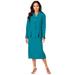 Plus Size Women's Two-Piece Skirt Suit with Shawl-Collar Jacket by Roaman's in Deep Turquoise (Size 22 W)