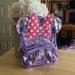 Disney Accessories | Minnie Mouse Backpack | Color: Pink/Purple | Size: Osg
