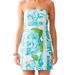 Lilly Pulitzer Dresses | New Lilly Pulitzer Tansy Shift Dress In Poolside Blue Size 2 | Color: Blue/Green | Size: 2