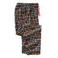 Men's Big & Tall Licensed Novelty Pajama Pants by KingSize in Pacman Roll Call (Size 4XL) Pajama Bottoms