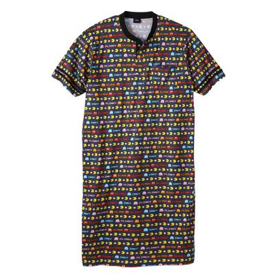 Men's Big & Tall Licensed Novelty Nightshirt by KingSize in Pacman Roll Call (Size 7XL/8XL) Pajamas