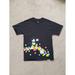 Disney Shirts | Mickey Mouse Retro Disney Parks X Hanes Double Sided Mens Sz M Black T-Shirt | Color: Black | Size: M