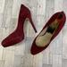 Michael Kors Shoes | Michael Kors Burgundy Chantal Suede Platform Pump | Color: Red | Size: 9.5