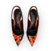 Louis Vuitton Shoes | Louis Vuitton X Stephen Sprouse Graffiti Slingback Pumps | Color: Black/Orange | Size: 6.5