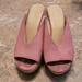 Kate Spade Shoes | Kate Spade Wedge Sandal Pink Size 8 | Color: Pink | Size: 8