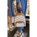 Michael Kors Bags | Michael Kors Jaycee Medium Logo Zip Pocket Backpack Luggage Brown Nwt | Color: Brown | Size: Medium