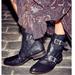 Free People Shoes | Free People Outsider Moto Boots | Color: Black | Size: 7.5