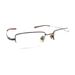 Nike Accessories | Nike Flexon 4145 242 Brown Metal Half Rim Eyeglasses Frames 49-20 135 Men Women | Color: Brown | Size: Os