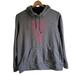 Nike Tops | Nike Dri-Fit Womens Hoodie Medium Gray Lined | Color: Gray/Pink | Size: M