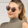 Gucci Accessories | New Gucci Women Purple Sunglasses | Color: Gold/Purple | Size: Os