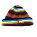 Disney Accessories | Disneyland Resorts Red White Pink Stripes Knit Beanie Hat Adult One Size | Color: Blue/Green | Size: Adult