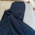 Ralph Lauren Pants & Jumpsuits | Navy Linen Wide Legged Pants With Deep Pockets | Color: Blue | Size: 10