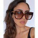 Gucci Accessories | New Gucci Gg1300s Havana Brown Glitter Square Sunglasses | Color: Brown/Green | Size: Os