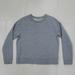 Athleta Tops | Athleta Sweatshirt Women's Medium Heathered Gray Fuzzy Inside Crewneck | Color: Gray | Size: M