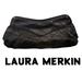 Anthropologie Bags | Authentic Anthropologie Laura Merkin Black Leather Clutch Bag Purse | Color: Black | Size: Os