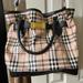 Burberry Bags | Burberry Nova Check Tote. Beige And Dark Brown. | Color: Brown/Tan | Size: Os