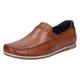 Slipper BUGATTI Gr. 45, braun (cognac) Herren Schuhe Slipper