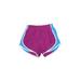 Nike Athletic Shorts: Purple Solid Activewear - Women's Size X-Small