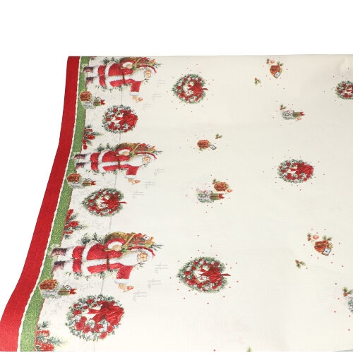 12 Rollen Tischdecke, Papier 3 m x 1,2 m `HoHoHo` Image