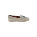 J.Crew Factory Store Flats: Gray Shoes - Women's Size 5 1/2 - Almond Toe